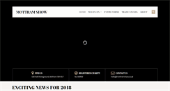 Desktop Screenshot of mottramshow.co.uk